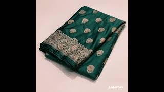 Dolphin Handloom (Kolkata)Mashru katan silk banarasi sarees.Any❓  -8583830616/9038707247