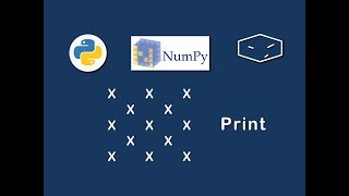 numpy create matrix pattern v6a