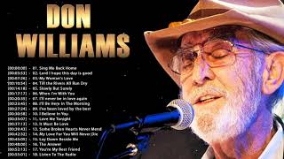 Best Country Music Of Don Williams - DonWilliams Greatest Hits Collection Full Album - Country Songs