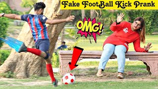 Fake Football Kick Prank @ThatWasCrazy