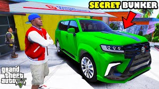 Franklin Building Biggest Secret Bunker Outside His House In GTA 5 | SHINCHAN and CHOP