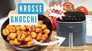 Das musst du probieren: Krosse  Airfryer - Gnocchi in 20 Minuten / Du machst sie nie mehr anders!