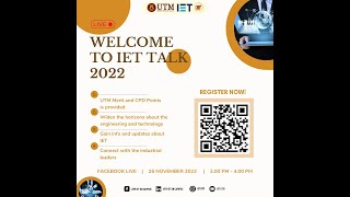 Welcome to IET Talk 2022