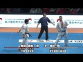 【新極真会】第48回全日本空手道選手権大会　2回戦6　梅田直紀　対　楠生剛　shinkyokushinkai karate