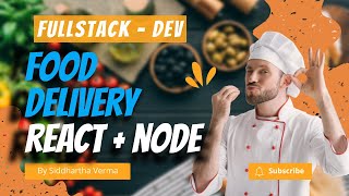 React Js + Node Js (Typescript) Project | Food Delivery Application | Part - 2