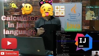 create a calculator in java using switch statement | IntelliJ idea IDE | java project for beginners