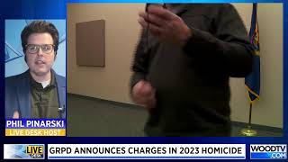 GRPD announces charges on 2023 homicide