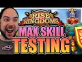 Expertise William Wallace Testing [maxing immediately] Rise of Kingdoms