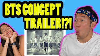 BTS (방탄소년단) CONCEPT TRAILER - KPOP REACTION VIDEO!!