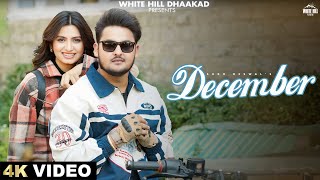 Sukh Deswal : December | Nidhi Sharma | Gold E Gill | Dil Aagya Tere Pe | Latest Haryanvi Song 2024