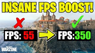 COD: WARZONE FPS BOOST increase performance / FPS with any setup! *BEST SETTINGS*