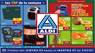 🇪🇦🔥ALDI ALIMENTOS+BAZAR |🛒 ESTA SEMANA 😍|🗓 DESDE EL JUEVES 2 AL MARTES 7 DE ENERO OFERTAS XXL