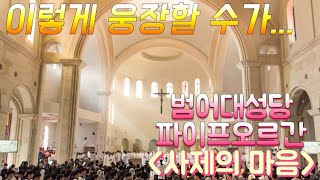 범어대성당 웅장한 파이프오르간                          (2018사제 서품식-사제의 마음)HD 1080p pipe organ,가톨릭 성가