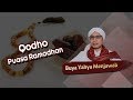 Qodho Puasa Ramadhan - Buya Yahya Menjawab