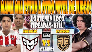 HEROIC VS FUSION BO3[GAME 2]WISPER, SCOFIELD, YUMA VS LEOSTYLE, MNZ - ESL ONE RALEIGH SA- DOTA 2-ESB