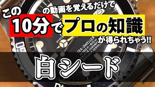 この10分の動画を覚えるだけでプロの知識が得られちゃう！【ロレックス Ref.1665 白シード】