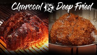 WAGYU Prime Rib, GRILLED vs DEEP FRIED!