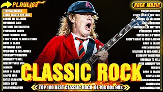 Bon Jovi, ACDC, CCR️, Queen, Guns N' Roses, Aerosmith 🔥 Best Of All Time Classic Rock 70's 80's 90's