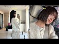 GRWM | 같이 머리 자르러 가요 💇🏻‍♀️   Q. 혼자서 하는 소확행과 새해 목표는? 🗣️ / 봄 소프트 데일리 메이크업