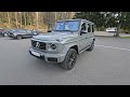 New G Wagon G580 Electric 2025 Model Walkthrough