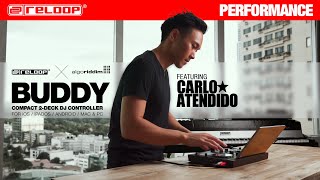 Reloop Buddy Compact 2-Deck djay Controller for all platforms feat. DJ Carlo Atendido (Performance)