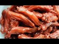 酱香鸭舌，温州特色美食Chinese food sauce duck tongue