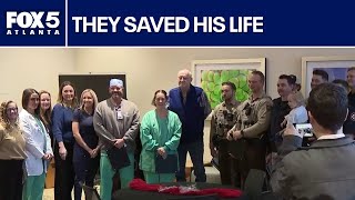 Life-saving reunion with Paulding EMTs and deputy | FOX 5 News