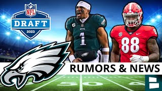 Today’s Philadelphia Eagles Rumors: DRAFT Jalen Carter? ‘TREMENDOUS’ Jalen Hurts Contract? News