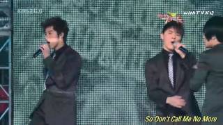 081121 東方神起 休息室 + wrong number 中文字幕 (with TVXQ)