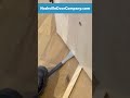 How to lift and hang a heavy door by yourself