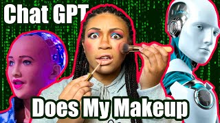 Chat GPT Does My Makeup!! #makeup #makeupchallenge #chatgpt