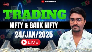 Live Day Trading | Live Stream | Nifty \u0026 Bank Nifty | Stock Market Telugu | Telugu Trader Aryan