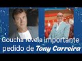 Goucha revela importante PEDIDO de Tony Carreira após a morte de Sara