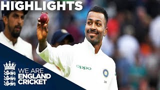 Pandya Stars As England Collapse | England v India 3rd Test Day 2 2018 - Highlights