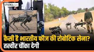 Indian Army: कैसी है भारतीय फौज की Robotic सेना, तस्वीर चौंका देगी | Robotic Mules | Army Day