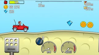 Hill Climb Racing - Gameplay Walkthrough Part 1 -  Jeep (iOS, Android)