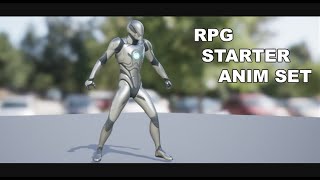 UE5 RPG Starter Anim Set