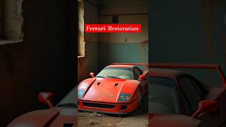 Bringing a Ferrari F40 Back to Life! #shorts #restoration #usa #shortsfeed