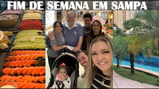 VLOG FIM DE SEMANA EM SAMPA | Fev/22 Conhecendo amigos, despedida da família e passeio em lojas