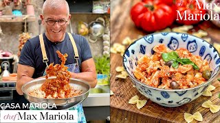 🍅 PASTA AL POMODORO, BASILICO E MERLUZZO - Ricetta di Chef Max Mariola e Mariuccio