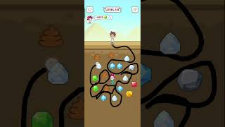 PullThe Gold isa smallpuzzle game.The player #plays the role of a gold miner and needs to use viral#