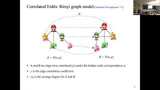 Yihong Wu | Random graph matching at Otter’s threshold via counting chandeliers