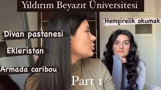 Yıldırım Beyazıt üniversitesi? Esenboğa yerleşkesi hemşirelik okumak? Ankara da öğrencilik? #ankara