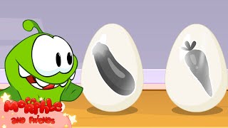 Learn English with Om Nom | Om Nom memorizes vegetables and colors| Learn colours with Om Nom