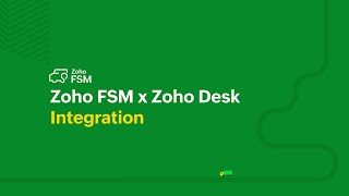 Offer seamless on-site assistance with the Zoho FSM extension for Zoho Desk