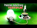 MENGHIDUPKAN LAMPU TANPA LISTRIK PLN || BONGKAR TRIK PENIPUAN BERKEDOK LISTRIK GRATIS (FREE ENERGY)