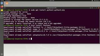 Python Import Error Module Not Found Error : No Module Named FastText