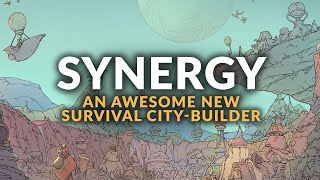 SYNERGY | NEW Survival City Builder - Gameplay Preview (Strategy Game 2024)