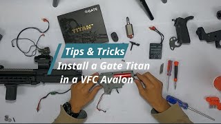 Install the Gate Titan Basic on a VFC Avalon M4