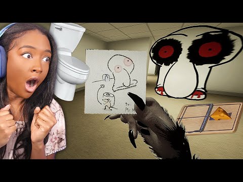 *NEW* I'M BACK ON THE TOILET… IN THE BACKROOMS… AS A MOUSE?!! Toilet Chronicles [DLC Endings]